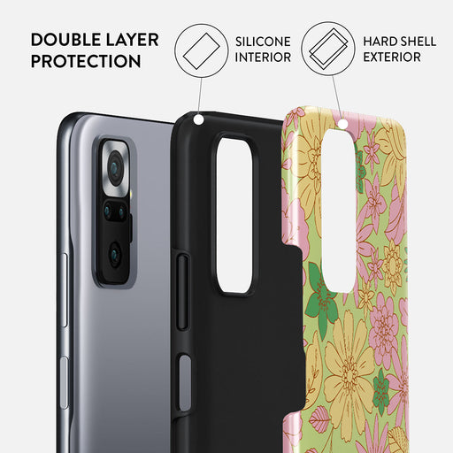 Amalfi Coast - Colorful Floral Xiaomi Redmi Note 10 Pro Case 2