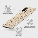 Distant Noise - Terazzo Samsung Galaxy A21s 4G Case 3