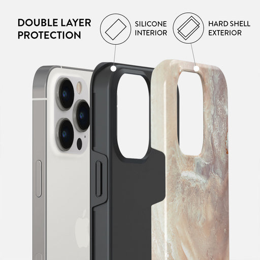 Serene Sunset - Chic iPhone 14 Pro Case