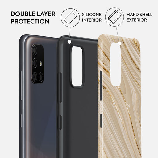 Full Glam - Beige Samsung Galaxy A51 4G Case 6