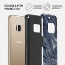 Navy Trench - Blue Samsung Galaxy S8 Case 6