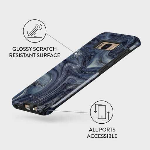 Navy Trench - Blue Samsung Galaxy S8 Case 7