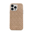 Simply Cream - Quilted iPhone 14 Pro Max Case 5