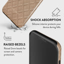 Simply Cream - Quilted iPhone 12 Case 8