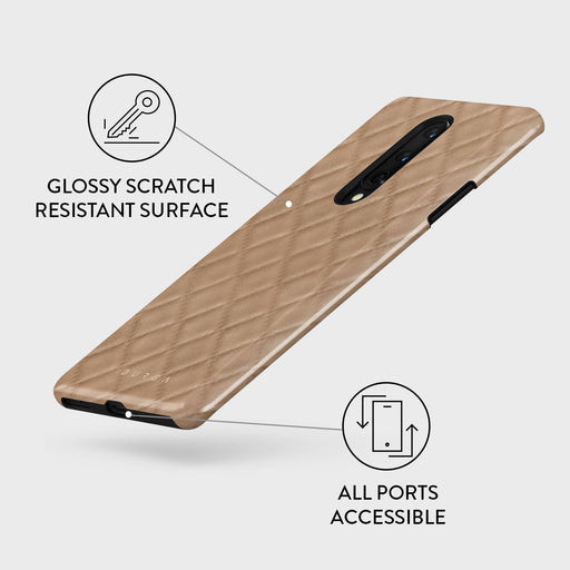 Simply Cream - Quilted OnePlus 8 Case 3