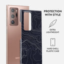 Drifting Shores - Line Art Samsung Galaxy Note 20 Ultra 4G / 5G Case 2