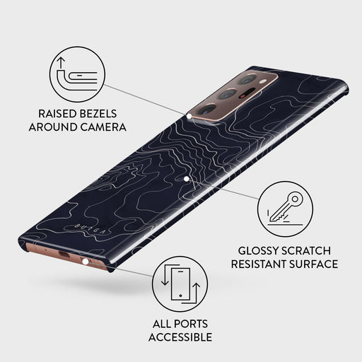 Drifting Shores - Line Art Samsung Galaxy Note 20 Ultra 4G / 5G Case 3
