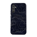 Drifting Shores - Line Art Samsung Galaxy A34 Case