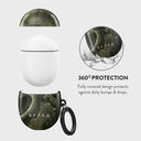 Misty Forest - Green Marble Google Pixel Buds A Case 2