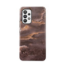 Fire Wood - Brown Marble Samsung Galaxy A53 Case
