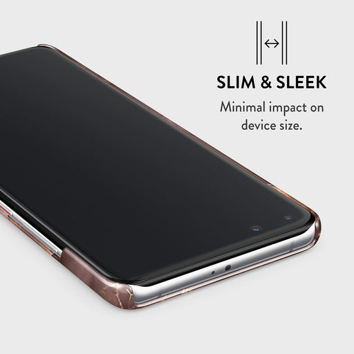 Fire Wood - Brown Marble Huawei P40 Case 4