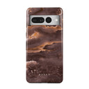 Fire Wood - Brown Marble Google Pixel 7 Pro Case