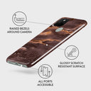 Fire Wood - Brown Marble Google Pixel 5 Case 3