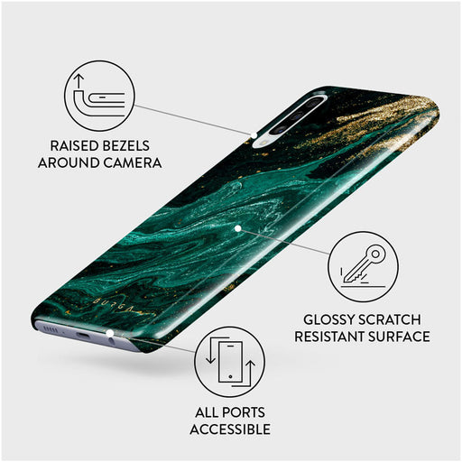 Emerald Pool - Elegant Samsung Galaxy A50 Case 3