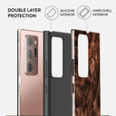Toasted Chestnut - Brown Samsung Galaxy Note 20 Ultra 4G / 5G Case 6