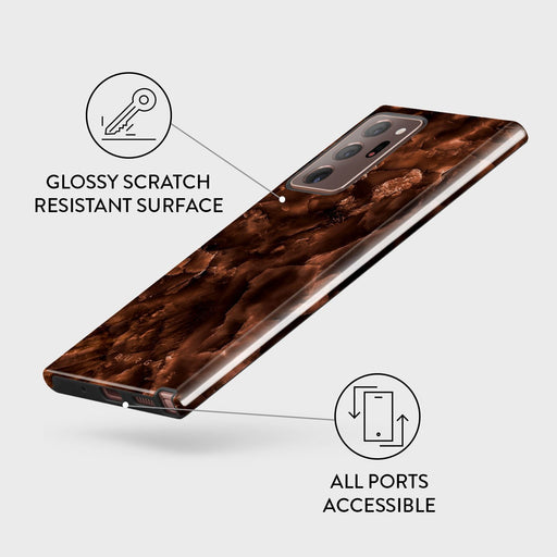 Toasted Chestnut - Brown Samsung Galaxy Note 20 Ultra 4G / 5G Case 7