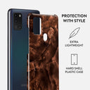 Toasted Chestnut - Brown Samsung Galaxy A21s 4G Case 2