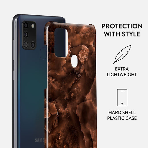 Toasted Chestnut - Brown Samsung Galaxy A21s 4G Case 2