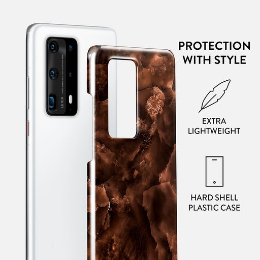 Toasted Chestnut - Brown Huawei P40 Pro Plus Case 2