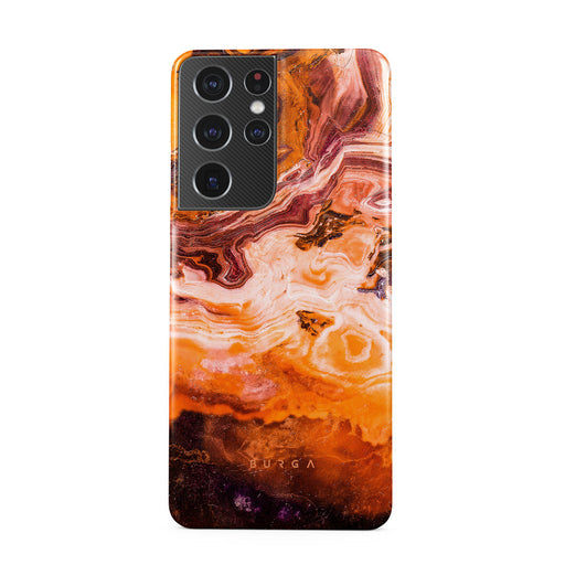 Pumpkin Spice - Orange Samsung Galaxy S21 Ultra Case 1