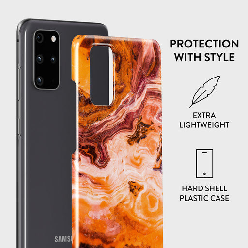 Pumpkin Spice - Orange Samsung Galaxy S20 Plus 4G / 5G Case 2