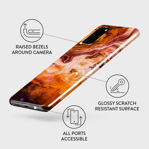 Pumpkin Spice - Orange Samsung Galaxy S20 Plus 4G / 5G Case 3