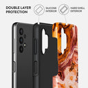 Pumpkin Spice - Orange Samsung Galaxy A32 5G Case 2