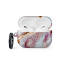 Frozen Leaves - Cute Marble AirPods Pro 2 Case 1