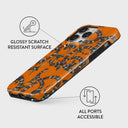 Bitter Apricot - Snake iPhone 14 Pro Max Case 7