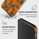 Bitter Apricot - Snake iPhone 12 Pro Case 8