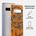 Bitter Apricot - Snake Samsung Galaxy S10 Plus Case 2