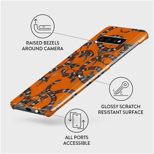 Bitter Apricot - Snake Samsung Galaxy S10 Plus Case 3