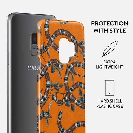 Bitter Apricot - Snake Samsung Galaxy S9 Case 2