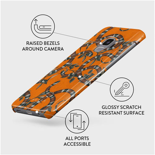 Bitter Apricot - Snake Samsung Galaxy S9 Case 3