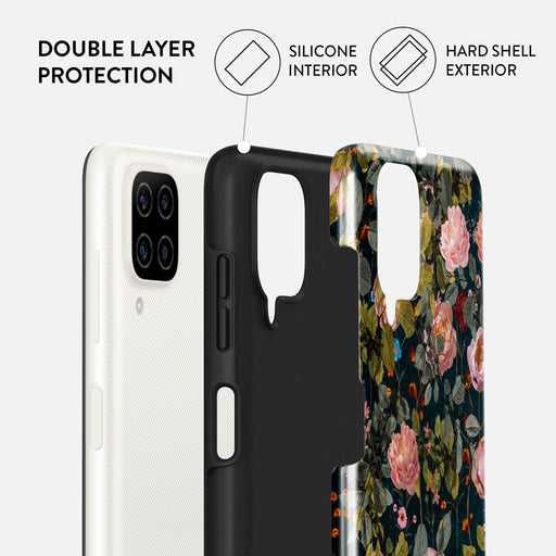 Bloomy Garden - Vintage Samsung Galaxy A12 4G Case 6