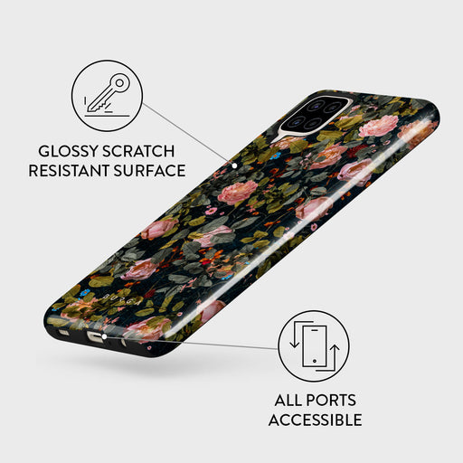 Bloomy Garden - Vintage Samsung Galaxy A12 4G Case 7