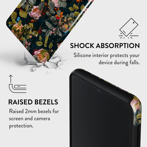 Bloomy Garden - Vintage Samsung Galaxy A12 4G Case 8