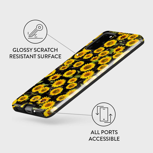 Sunflower Glimmer - Samsung Galaxy S20 Plus 4G / 5G Case 7
