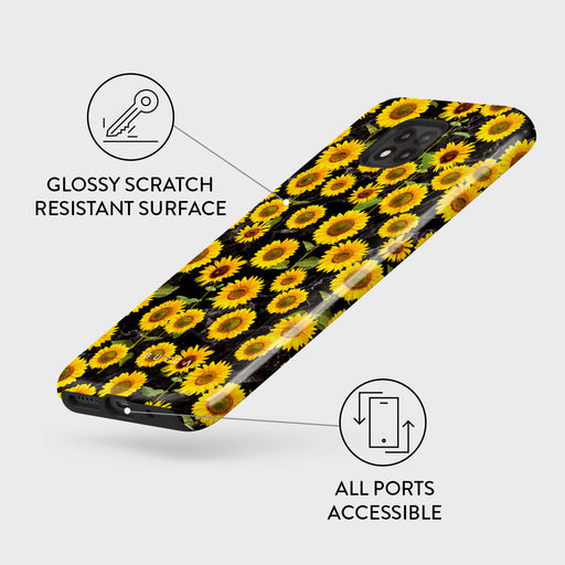 Sunflower Glimmer - Motorola Moto G Power 2021 Case 3