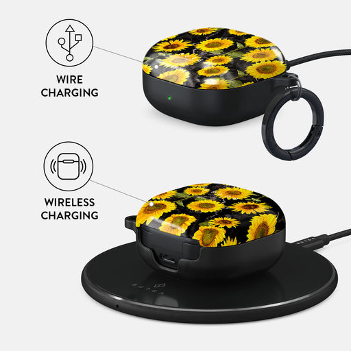 Sunflower Glimmer - Samsung Galaxy Buds Live Case 3