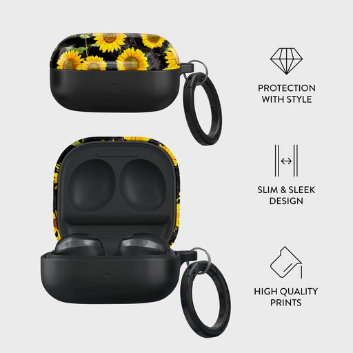 Sunflower Glimmer - Samsung Galaxy Buds Live Case 4
