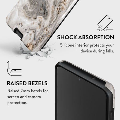 Snowstorm - Grey Marble Samsung Galaxy S20 4G / 5G Case 8