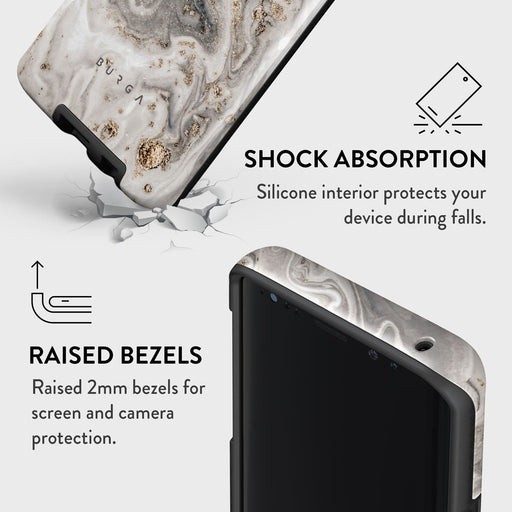 Snowstorm - Grey Marble Samsung Galaxy S8 Case 8