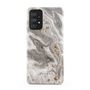 Snowstorm - Grey Marble Samsung Galaxy A52 / A52S 4G / 5G Case 5