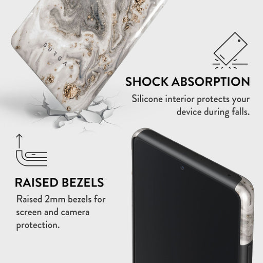 Snowstorm - Grey Marble Samsung Galaxy A52 / A52S 4G / 5G Case 8