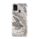 Snowstorm - Grey Marble Samsung Galaxy A21s 4G Case 1