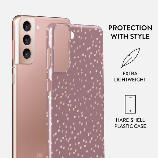Hot Cocoa - Spotted Samsung Galaxy S21 Plus Case 2