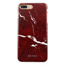 Iconic Red Ruby - Marble iPhone 7 Plus / 8 Plus Case 1