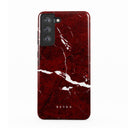 Iconic Red Ruby - Marble Samsung Galaxy S21 FE Case
