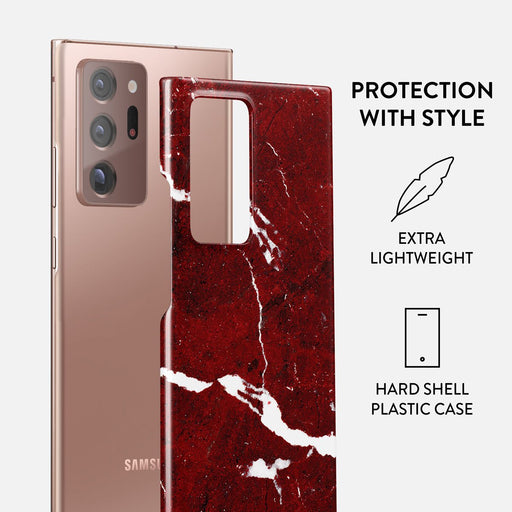 Iconic Red Ruby - Marble Samsung Galaxy Note 20 Ultra 4G / 5G Case 2